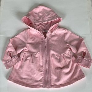 Toddler hooded zip-up jacket